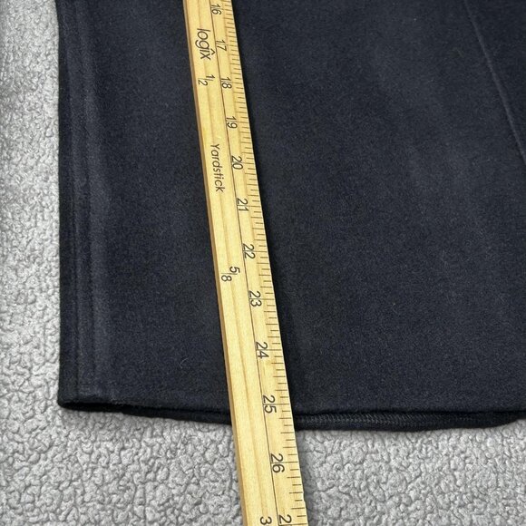 Yellowstone Vest Mens Medium Black Wool Blend Button Front Flyshacker VT564LYS - Picture 13 of 13